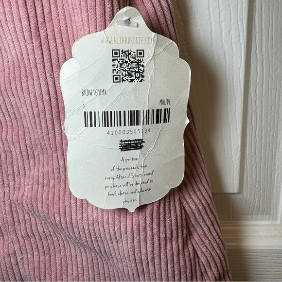 NWT Mauve Corduroy Skirt from Altar'd State - Picture 4 of 10